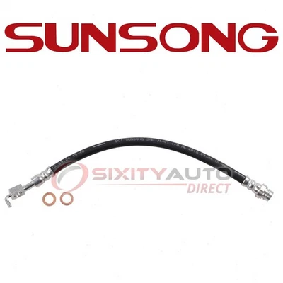 Sunsong Rear Right Outer Brake Hydraulic Hose for 2012-2015 Volvo S60 - hx Foto 1 de 4