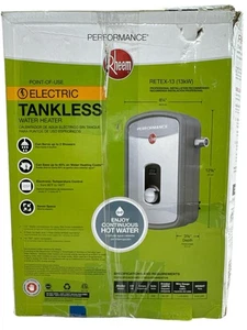 Rheem RETEX-13 Electric Tankless Water Heater Point-of-Use 13 kW (OB) - Picture 1 of 9