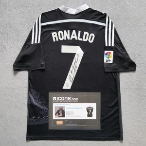 Cristiano Ronaldo Real Madrid 2014-15 Trikot signiert Autogramm Icons COA - Bild 1 von 7