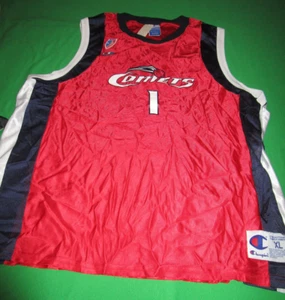 NOS Vintage 90's #1 Houston Comets WNBA BASKETBALL Champion Jersey WOMENS XL - Picture 1 of 4