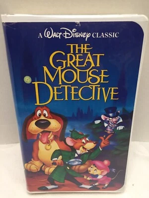 The Great House Detective VHS Black Diamond Walt Disney Nice! Look👀🔥🔥 - Image 1 of 4
