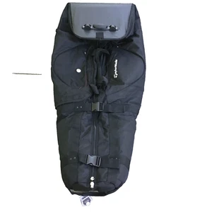 Taylormade Performance Golf Club Travel Case Carry Rolling Flight Bag Black Long - Picture 1 of 17