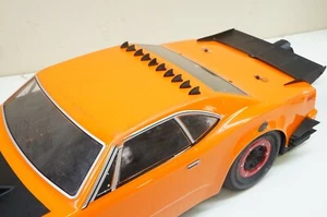 AJC Mods Arched Roof Spoiler Shark Fin Set for 1/10 NPRC RC Car Drag Racing DR10 - Picture 1 of 8