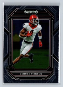 2023 Panini Prizm Draft Picks Silver Prizm George Pickens No.42 - Picture 1 of 2