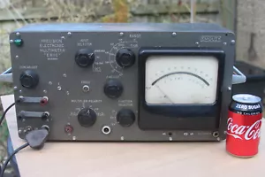Vintage test equipment Lemouzy Valve Volt meter - Picture 1 of 20