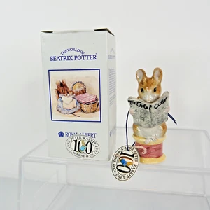 Beswick Beatrix Potter Tailor of Gloucester Figurine Mouse Porcelain England ๐ - Picture 1 of 12