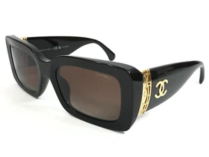 Chanel Sunglasses 5534-A c.1460/S9 Brown Gold Asian Fit Brown Gradient Polarized - Picture 1 of 12