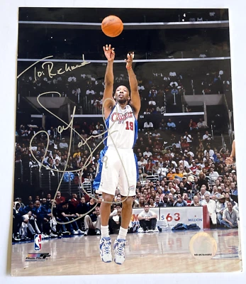 FOTO FIRMADA CLIPPERS BALONCESTO SAM CASSELL NBA Foto 1 de 3