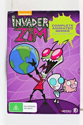 Invader Zim | Complete Animation/Anime Series 1-4 New Unsealed (DVD 2003) - Image 1 of 4