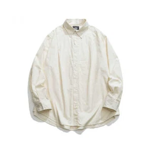 Spring Autumn Shirt Men Button-Up Fashion Casual Party Long-Sleeved Coat - Imagen 1 de 19