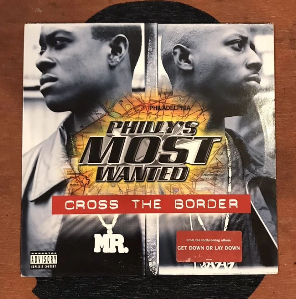 Philly’s Most Wanted 12" Vinyl Record Cross The Border 2000 Atlantic Records - Image 1 of 4