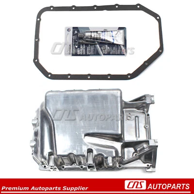 ⭐⭐⭐⭐⭐Engine Oil Pan w/ Gasket for 2006-2011 HONDA CIVIC Si 2.0L VTEC 11200RRBA00 - Imagem 1 de 4