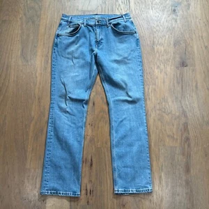 Tecovas Jeans Uomo 36 Pantaloni Denim Blu Robusti Relaxed Fit Western Tasche Cowboy - Foto 1 di 18