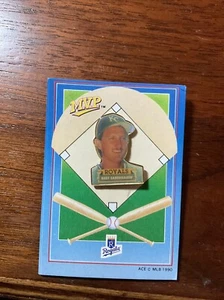 VTG 1990 MLB HAT/LAPEL PIN◾*BRET SABERHAGEN* K.C. ROYALS◾ACE©MVP NOC - Picture 1 of 1