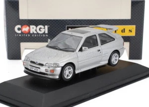 1993 FORD ESCORT RS COSWORTH 1/43 Silver Corgi Vanguards VANVA14806 - Picture 1 of 2
