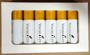 Young Living - Juego de botellas enrollables, NUEVO (Caja de 6 - Blanco) - Imagen 1 de 1