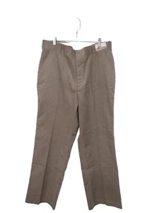 Pantalone uomo vintage Sears full fit in velluto a coste marrone 36x30 - Foto 1 di 4