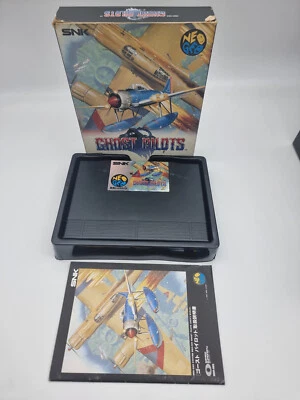 Ghost Pilots Carton Neo geo aes Japan Box Used Original - Image 1 of 4