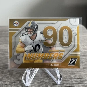 2023 Panini Zenith #27 T.J Watt Behind The Numbers - Picture 1 of 2