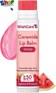 Tinted Ceramide Lip Balm with SPF50 PA+++ - Kojic Acid & Niacinamide - for Lip L - Picture 1 of 12