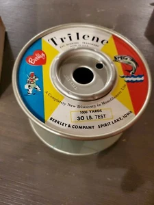 Vintage Berkley Trilene Fishing Line. Monofilament. 1000 Yds, 30 lb  test w/ Box - Picture 1 of 8