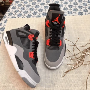 Nike Air Jordan 4 Retro Gris Oscuro Infrarrojo 23 Negro DH6927061 Talla 13 Nuevo - Imagen 1 de 8