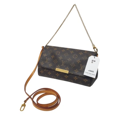 Auténtico Bolso de Mano Louis Vuitton Favorito MM Monograma M40718 Genuino Diario CLA236 Foto 1 de 4