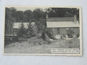 Wickford Rhode Island RI Gilbert Stuart House Lake Bridge - Picture 1 of 2