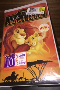 Disney The Lion King II: Simba's Pride (VHS 1998 Clamshell) New Sealed Rare - Imagen 1 de 2
