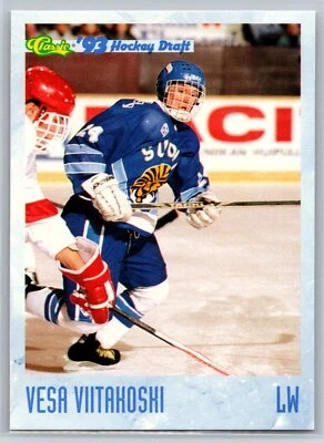 1993 Classic '93 Hockey Draft Vesa Viitakoski Rookie Finland RC #47 - Image 1 of 2