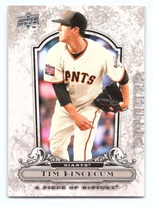 2008 Upper Deck A Piece of History #82 Tim Lincecum MT/NRMT - Picture 1 of 2