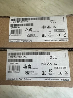 New Siemens 6ES7455-1VS00-0AE0 Free Shipping New in Box New Factory Sealed PLC - Image 1 of 4