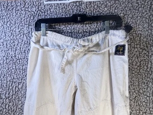 Tozando Kyoto Japan Größe 3 weiße Hose verstellbarer Kordelzug - Bild 1 von 8