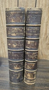 Battles of The United States Sea & Land by Henry B. Dawson 2 Volumes 1858 - Imagen 1 de 4