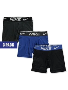 Nike Boys' 3-Pack Micro Briefs Underwear Color: royal blue Size: 10 - 12 - Picture 1 of 1