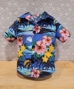 2011 Toy Story Hawaiian Vacation Ken Doll Replacement Tropical Flowers Shirt - Picture 1 of 6
