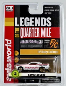 Auto World RAMCHARGERS 1971 Dodge Challenger HO Slot Car Item #SC356/48 NEW - Picture 1 of 11