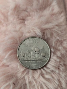 2000 P Washington Quadricentennial Jamestown Virginia Quarter, Vintage Coin - Picture 1 of 2