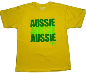 AussieOi Aussie Aussie Aussie Oi Oi Oi Men XL Double-Sided Australian T-Shirt - Picture 1 of 11