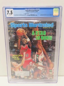 1984 December 10 Sports Illustrated #V61 #26 Michael Jordan Cover CGC 7.5 - Picture 1 of 3