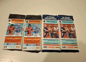 Panini Chronicles Draft Picks Lot 2022 & 2021 (4 Packs) 15 Cards Per Pack Sealed - Bild 1 von 1