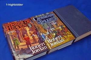 3 Volumes - Wheel of Time 1st Ed HCDJ Fantasy Books Robert Jordan Lot 5, 10 , 13 - Picture 1 of 10