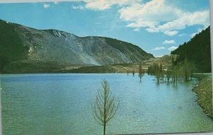 Montana Earthquake Madison River Canyon Gigante Tobogán y Postal de Montaña - Imagen 1 de 2