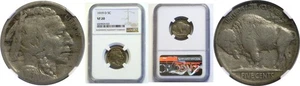 1919-D 5C Buffalo Nickel NGC VF-20 - Picture 1 of 3