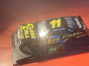 Brett Bodine#11 Close Call Phone Card 1997 Ford 1:24 DieCast Revell Collection - Picture 1 of 6