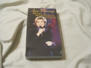 ANNE MURRAY What A Wonderful World (2000) VHS Tape SEALED Christian Gospel New - Picture 1 of 3