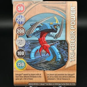 Tarjeta de puerta metálica Bakugan TRICOLOR POWER COBRE 2008 BA548-GA-SM-GBL-21 21/48n - Imagen 1 de 7
