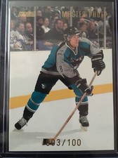 2001-02 Topps Stadium Club Master Photo TEEMU SELANNE WINNIPEG JET #40, 003/100