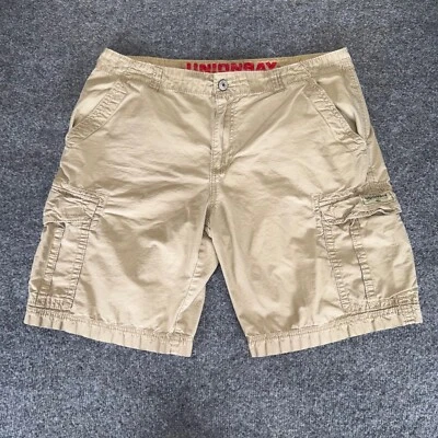 Pantalones Cortos de Carga Unionbay Para Hombres 38x10 Beige Informales de tiro alto Aire Libre Senderismo Utilidad Foto 1 de 4