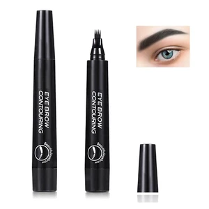 2 PCS Eyebrow Pencil Brow Pencil,Waterproof Eyebrow Tattoo Pen,Eyebrow Pen,Mi... - Picture 1 of 1